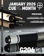 G206C4 January 2025 Cue of the Month flyer