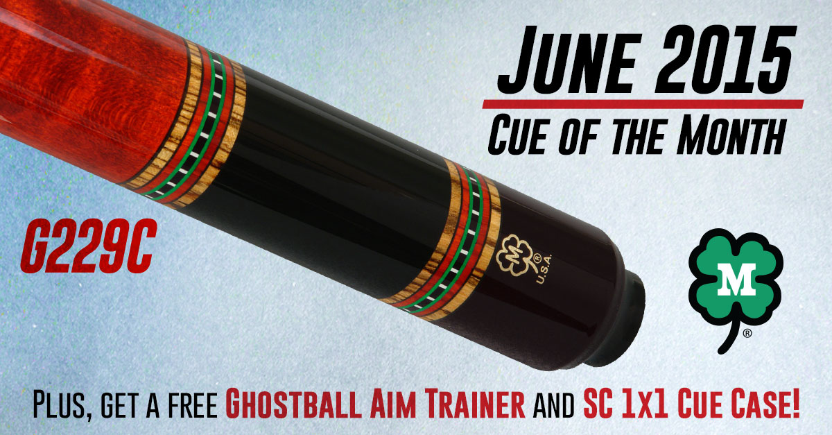 G229C Custom Cue of the Month